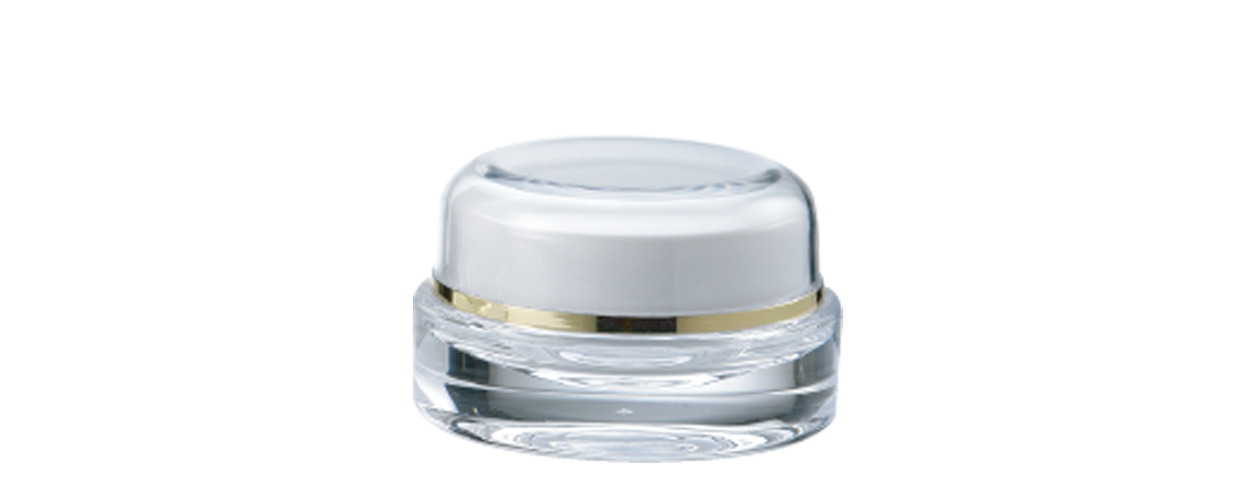 Acryl Rund Creme Glas 10ml - D-10 Walzer